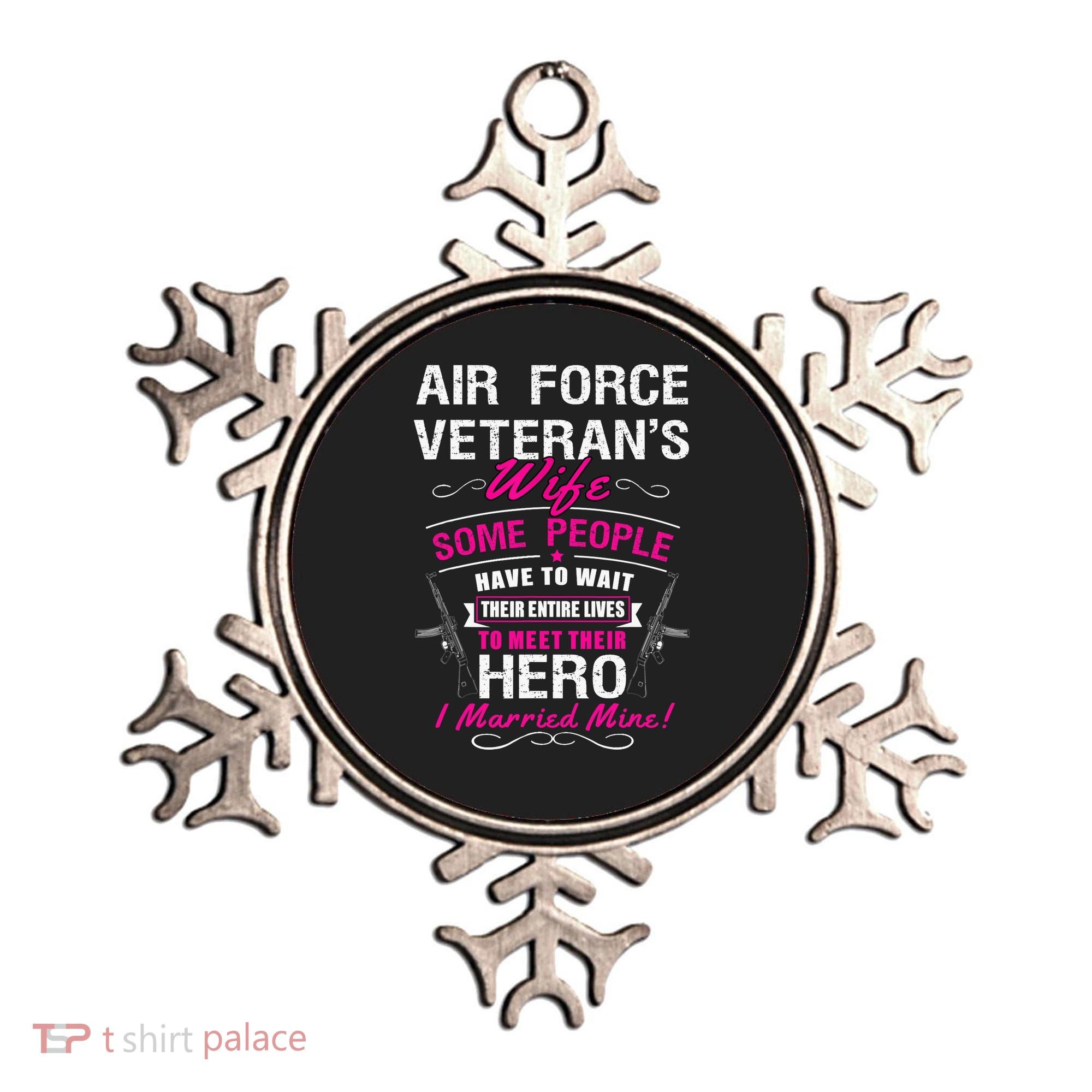 Air Force Veteran's Wife Ornament