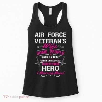 Air Force Veteran's Wife Women's Tank Top