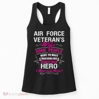 Air Force Veteran's Wife Women's Tank Top thumb 0