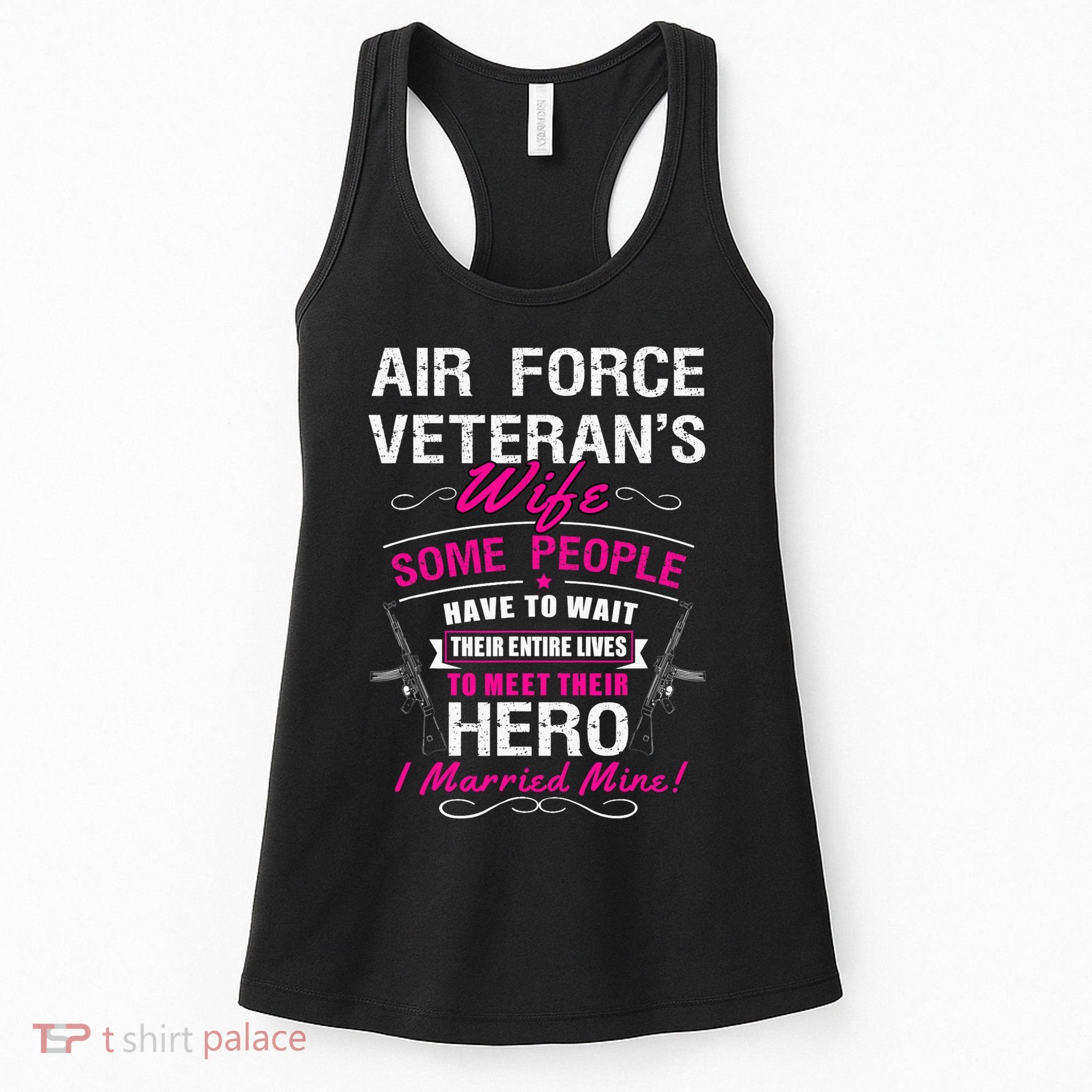 Air Force Veteran's Wife Women's Tank Top