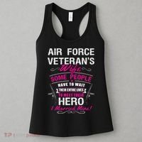 Air Force Veteran's Wife Women's Tank Top thumb 3