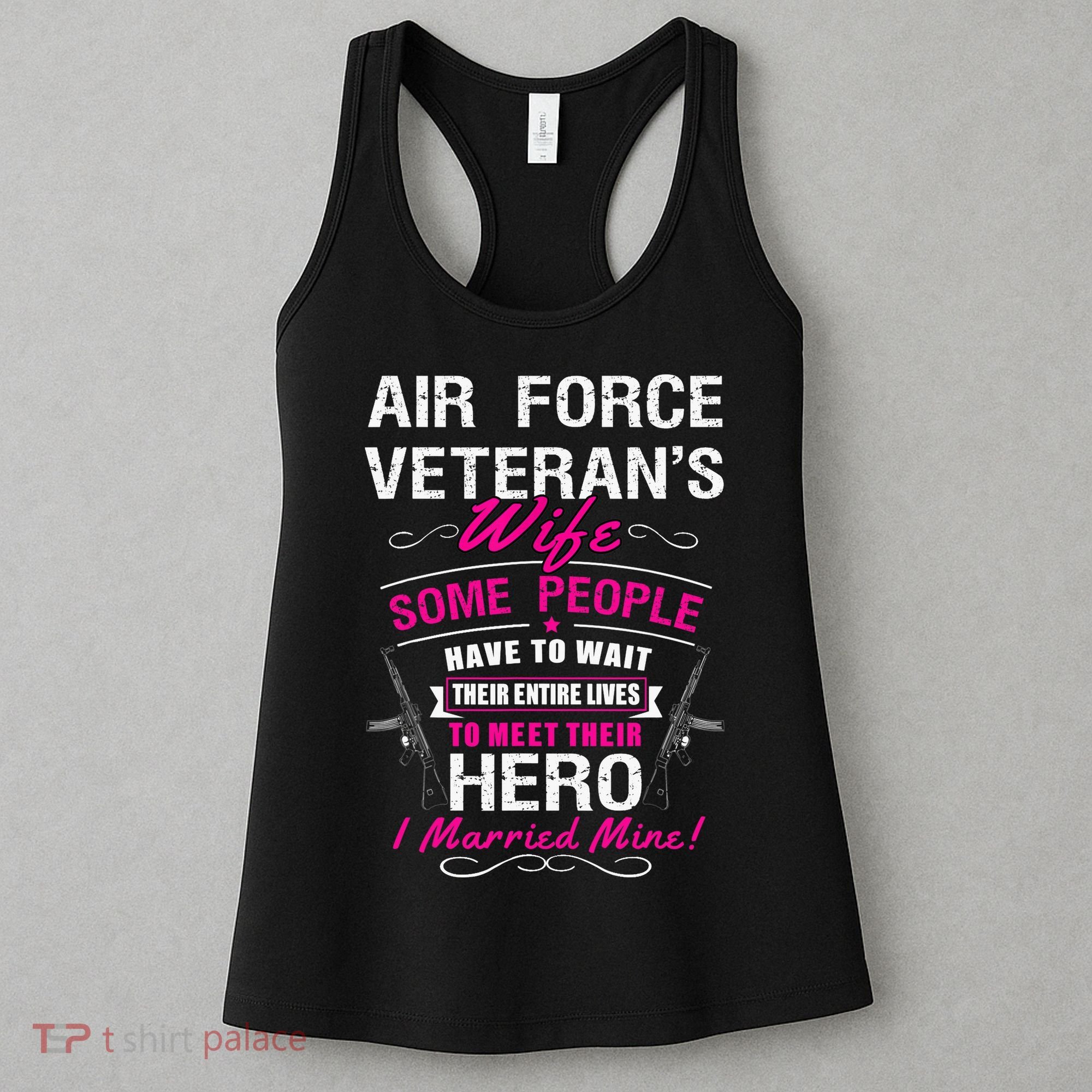 Air Force Veteran's Wife Women's Tank Top