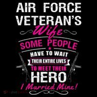 Air Force Veteran's Wife Women's Tank Top thumb 5
