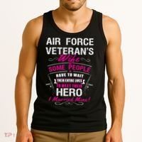 Air Force Veteran's Wife Tank Top thumb 3