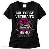 Air Force Veteran's Wife Women's T-Shirt thumb 0