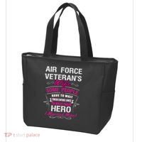 Air Force Veteran's Wife Tote Bag thumb 3