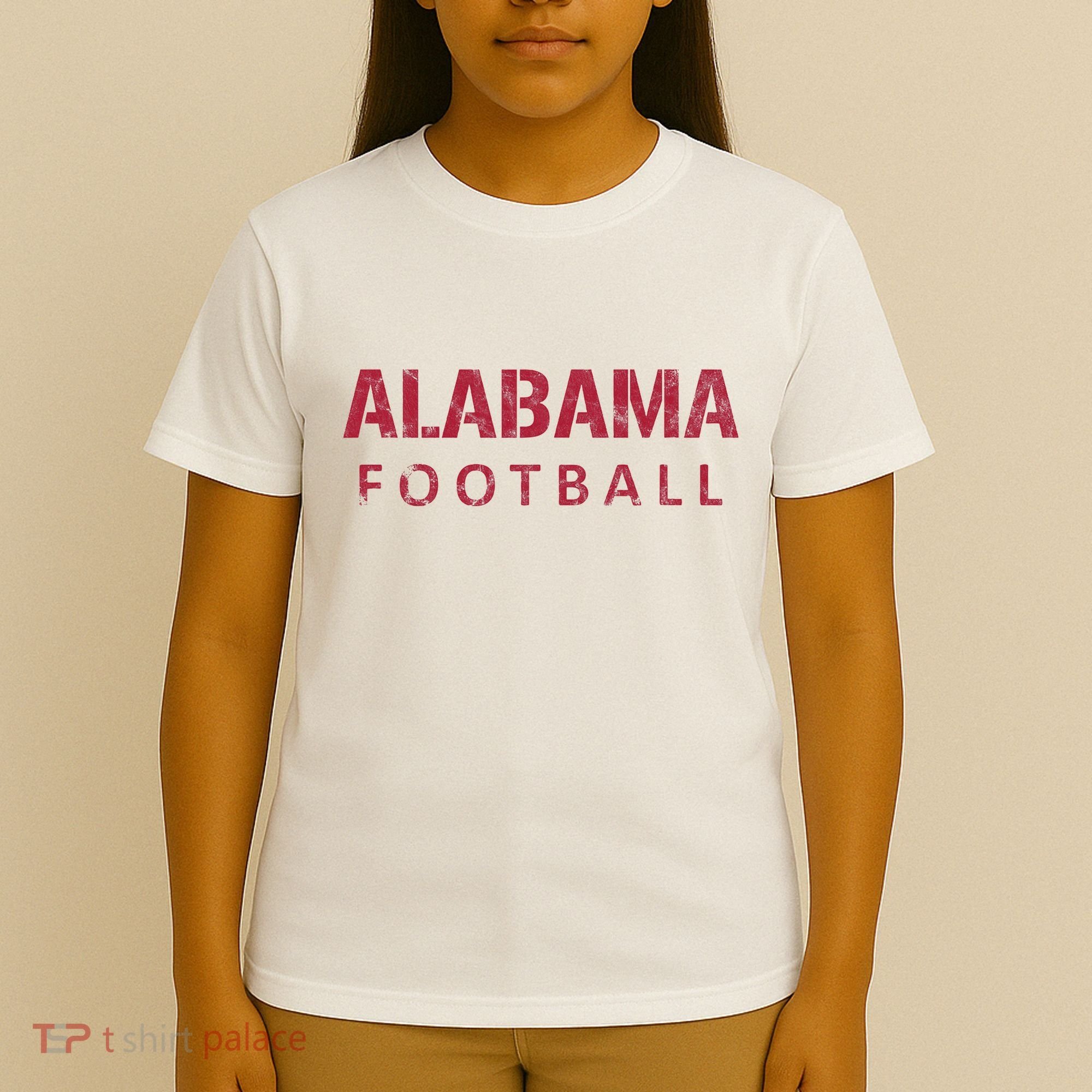 Alabama Football Vintage Distressed T-Shirt