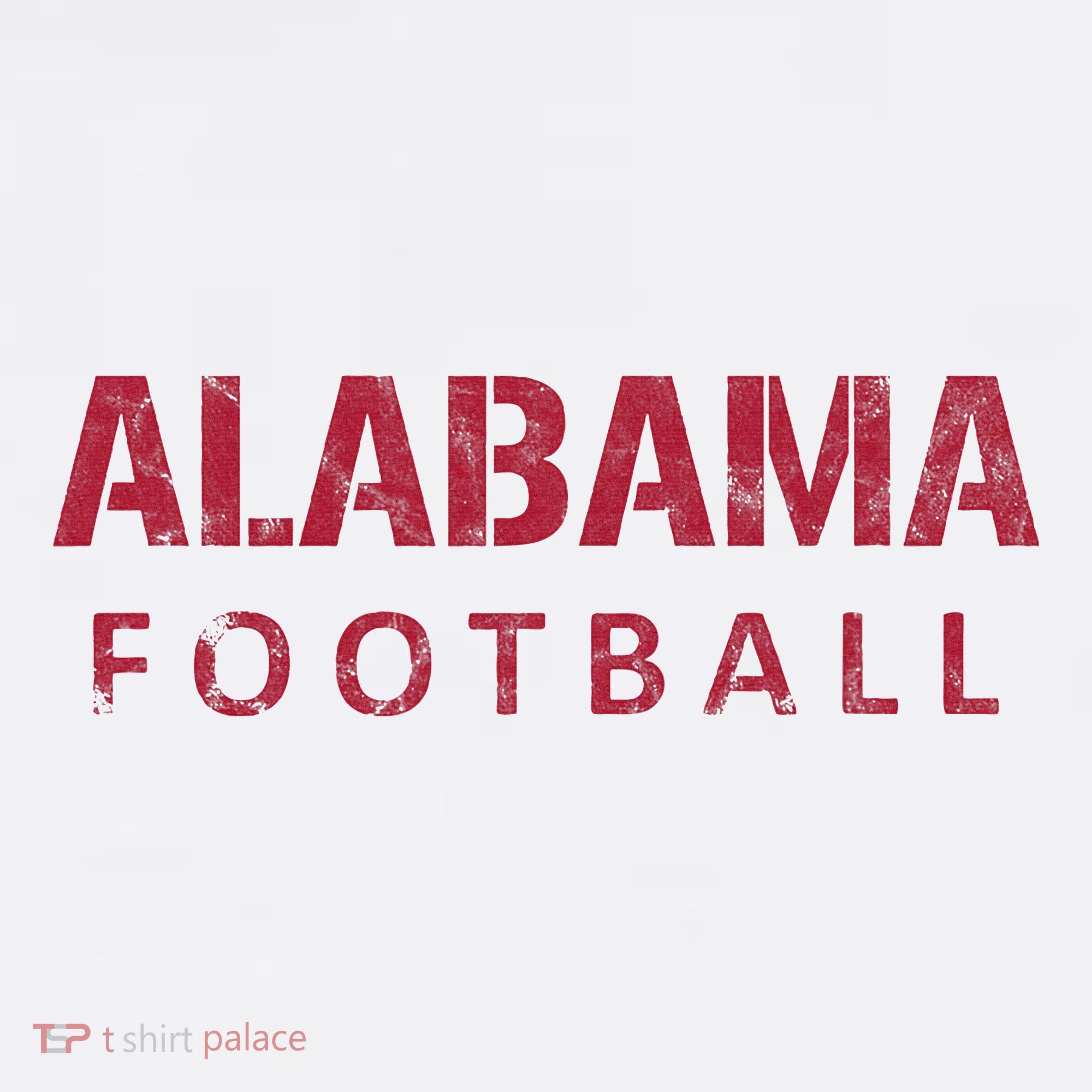 Alabama Football Vintage Distressed T-Shirt