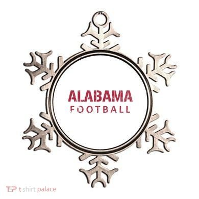 Alabama Football Vintage Distressed Ornament