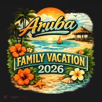 Aruba Family Vacation 2026 Coaster thumb 2