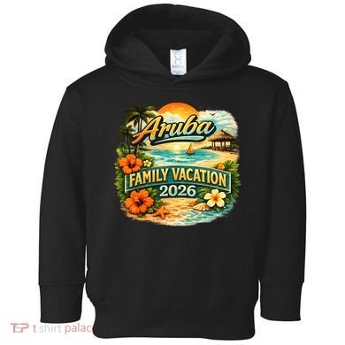 Aruba Family Vacation 2026 Toddler Hoodie