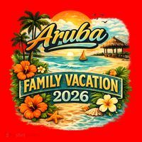 Aruba Family Vacation 2026 Santa Hat thumb 1