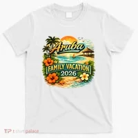 Aruba Family Vacation 2026 T-Shirt thumb 0