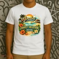 Aruba Family Vacation 2026 T-Shirt thumb 3