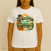 Aruba Family Vacation 2026 T-Shirt thumb 4