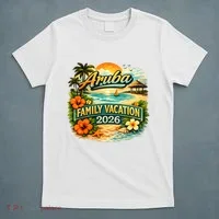 Aruba Family Vacation 2026 T-Shirt thumb 5