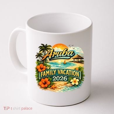 Aruba Family Vacation 2026 Coffee Mug