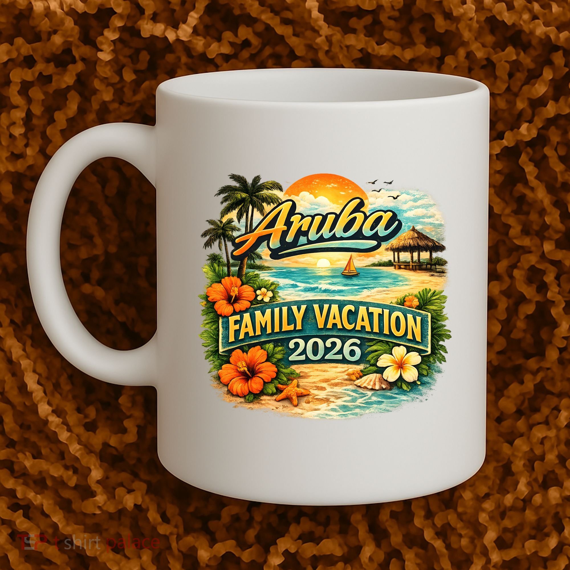 Aruba Family Vacation 2026 Coffee Mug