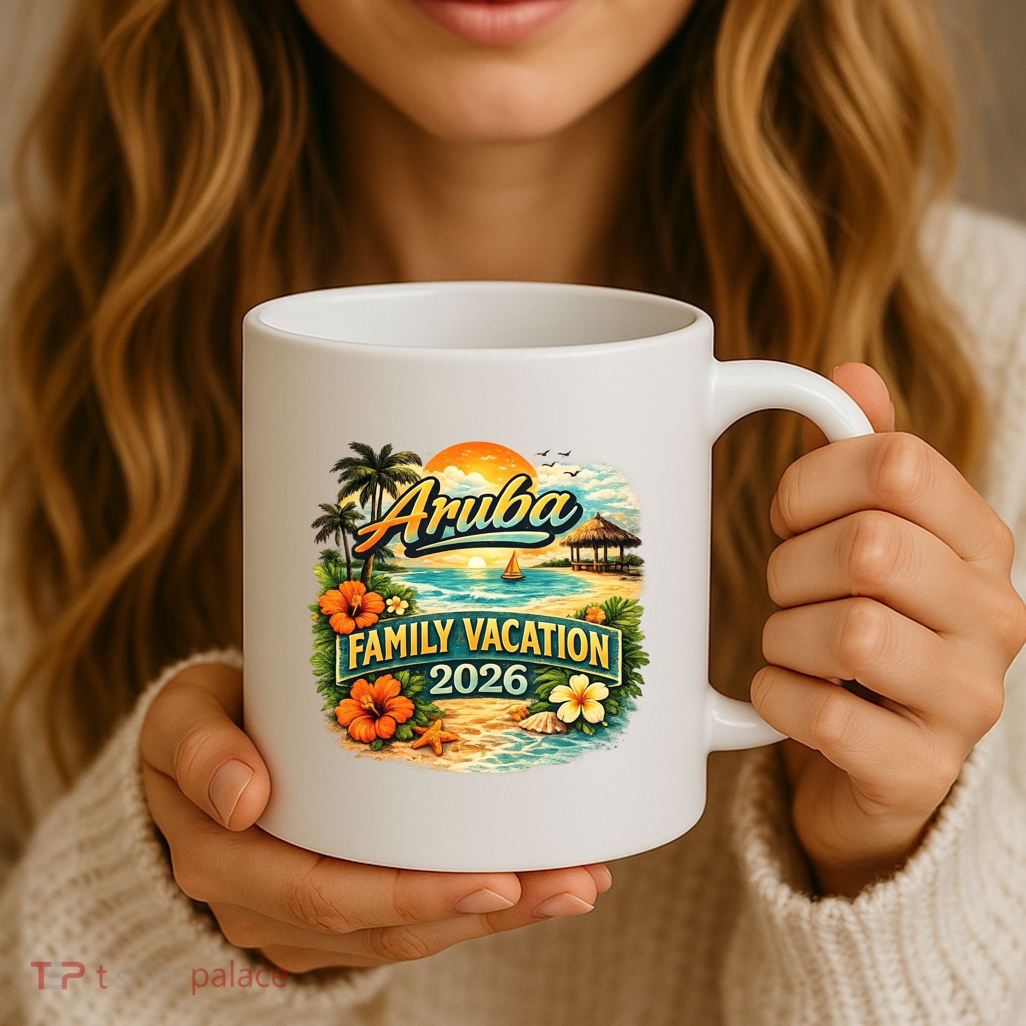 Aruba Family Vacation 2026 Coffee Mug