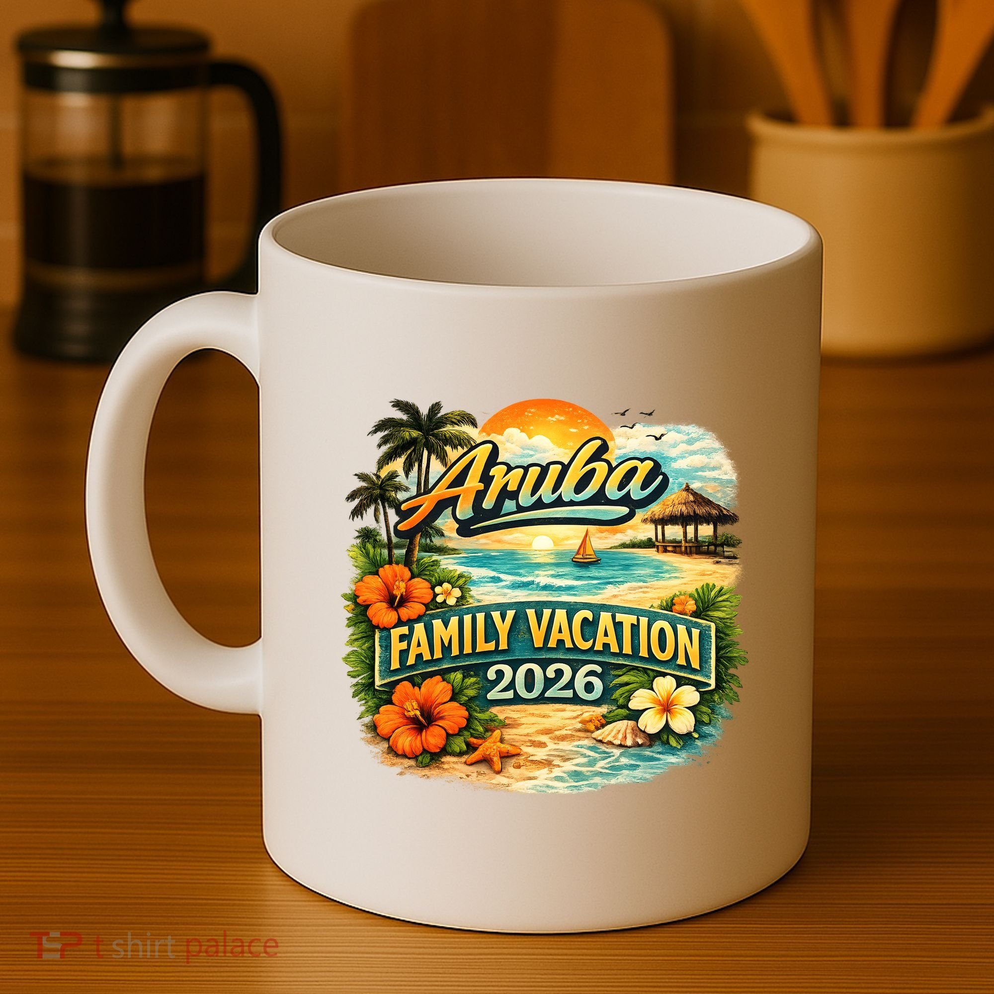Aruba Family Vacation 2026 Coffee Mug