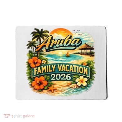 Aruba Family Vacation 2026 Mousepad