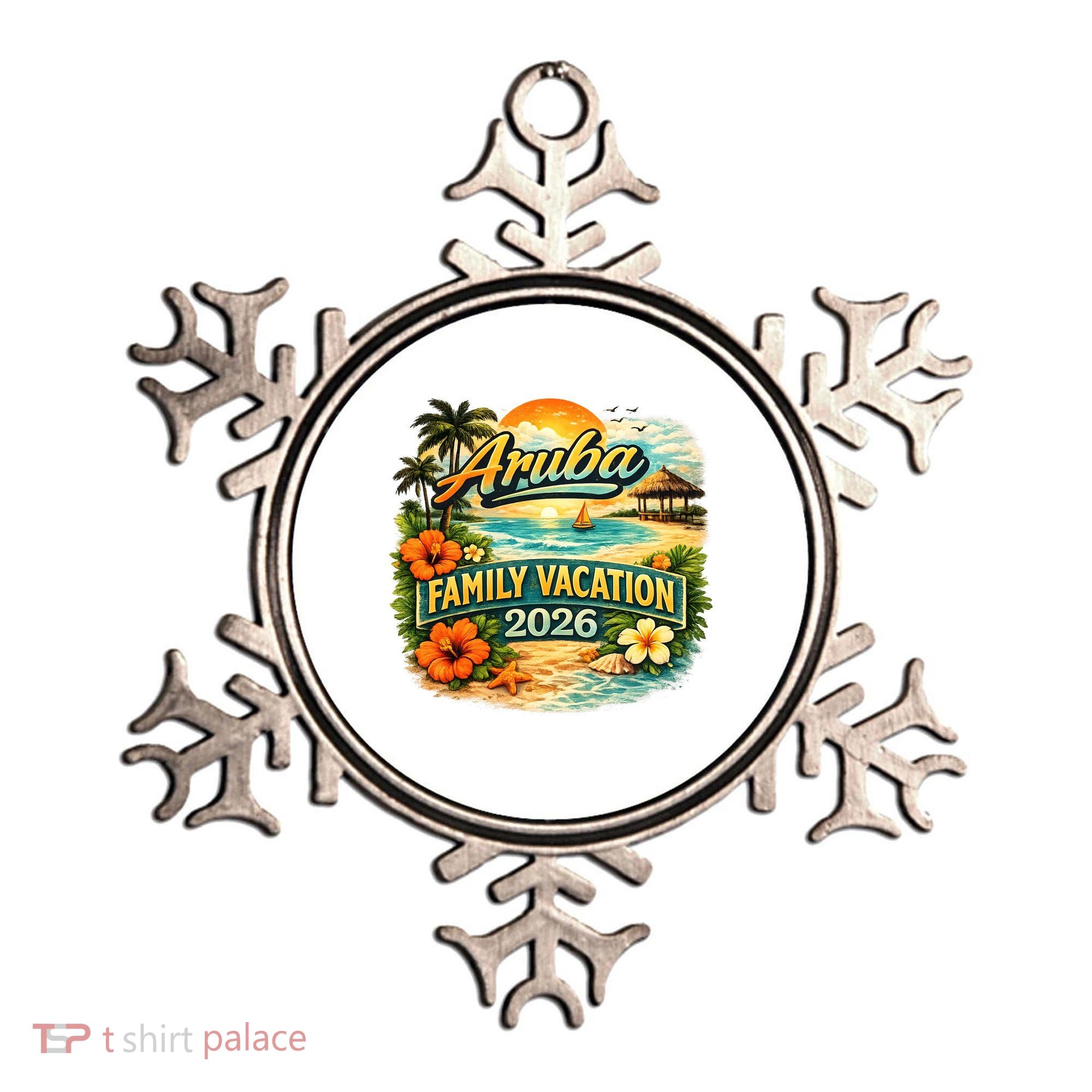 Aruba Family Vacation 2026 Ornament