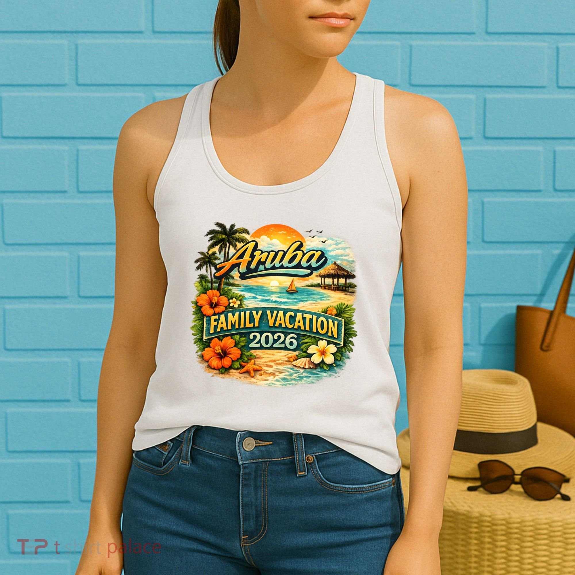 Aruba Family Vacation 2026 Women's Tank Top