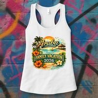 Aruba Family Vacation 2026 Women's Tank Top thumb 3