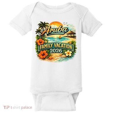 Aruba Family Vacation 2026 Baby Bodysuit