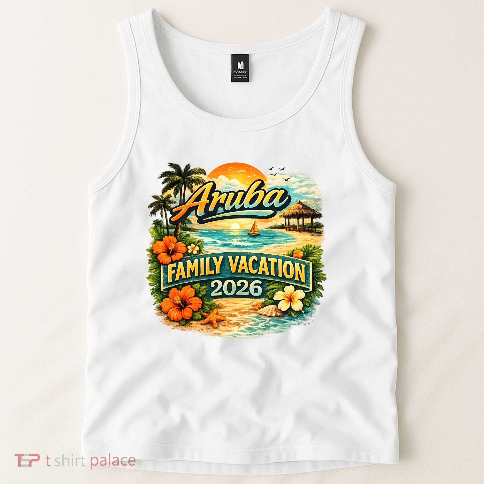Aruba Family Vacation 2026 Tank Top