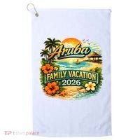 Aruba Family Vacation 2026 Golf Towel thumb 0