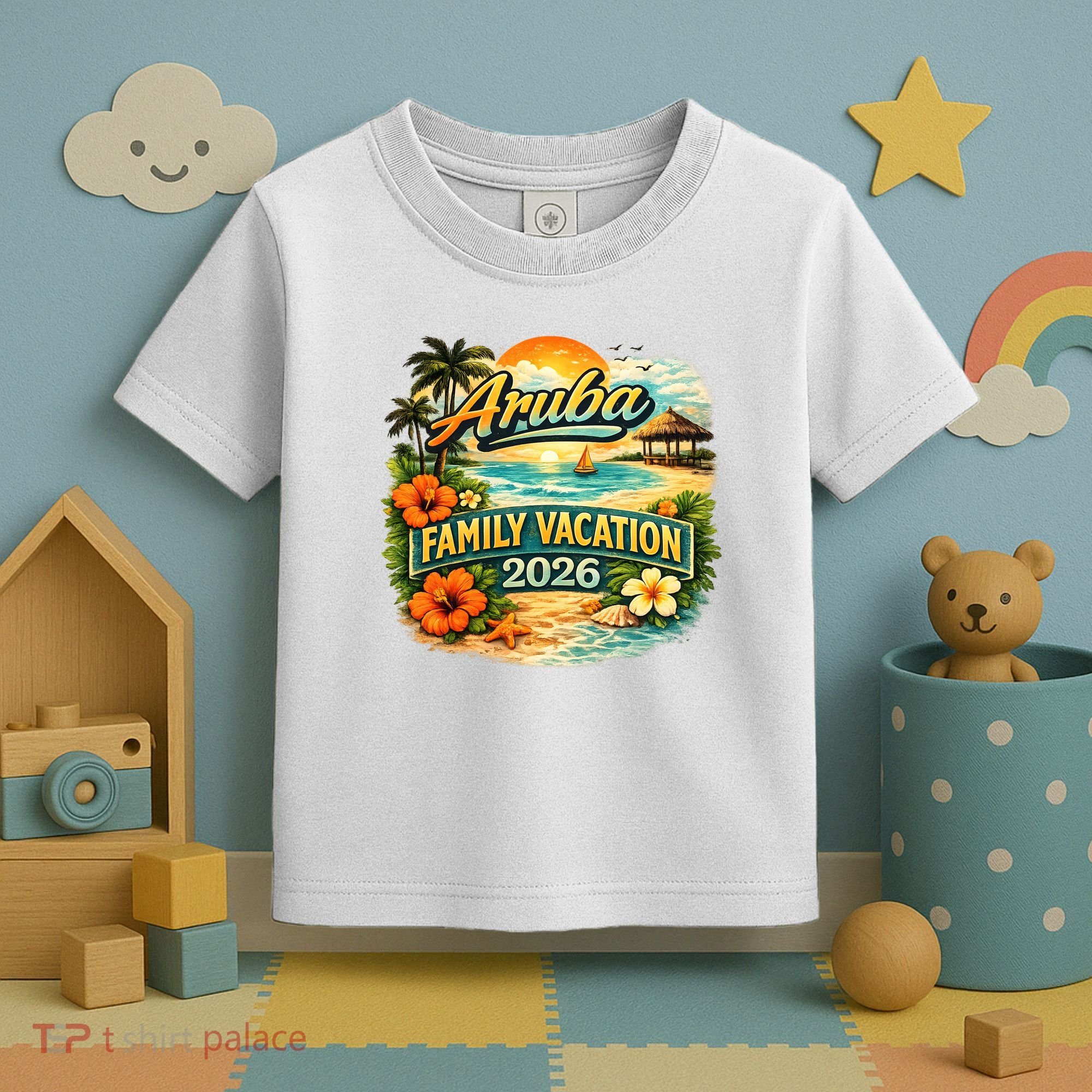 Aruba Family Vacation 2026 Toddler T-Shirt