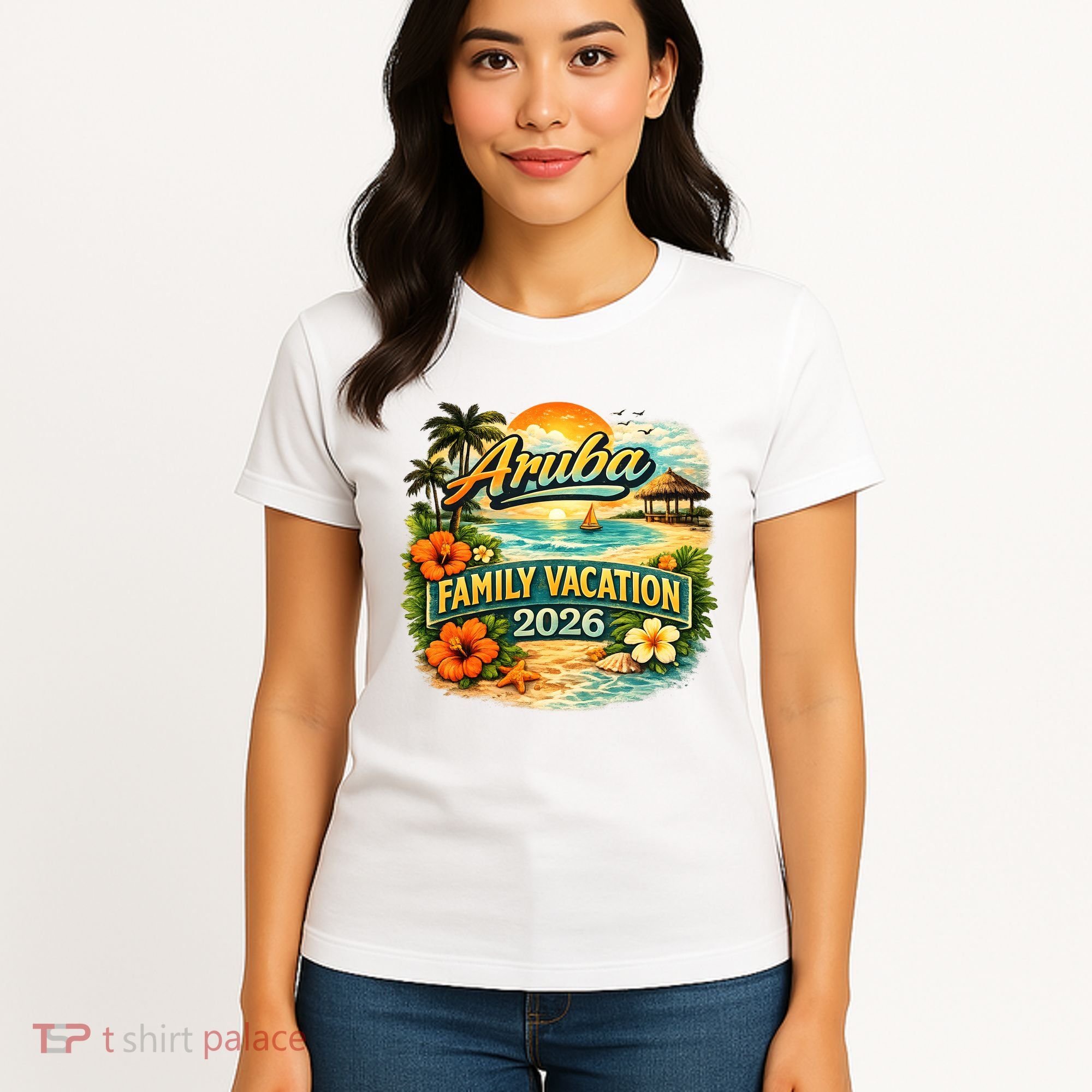 Aruba Family Vacation 2026 Women's T-Shirt