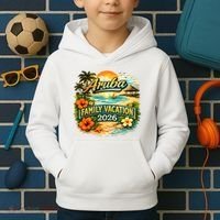 Aruba Family Vacation 2026 Kids Hoodie thumb 2