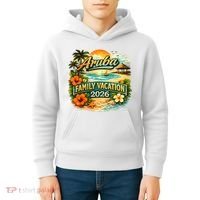 Aruba Family Vacation 2026 Kids Hoodie thumb 4