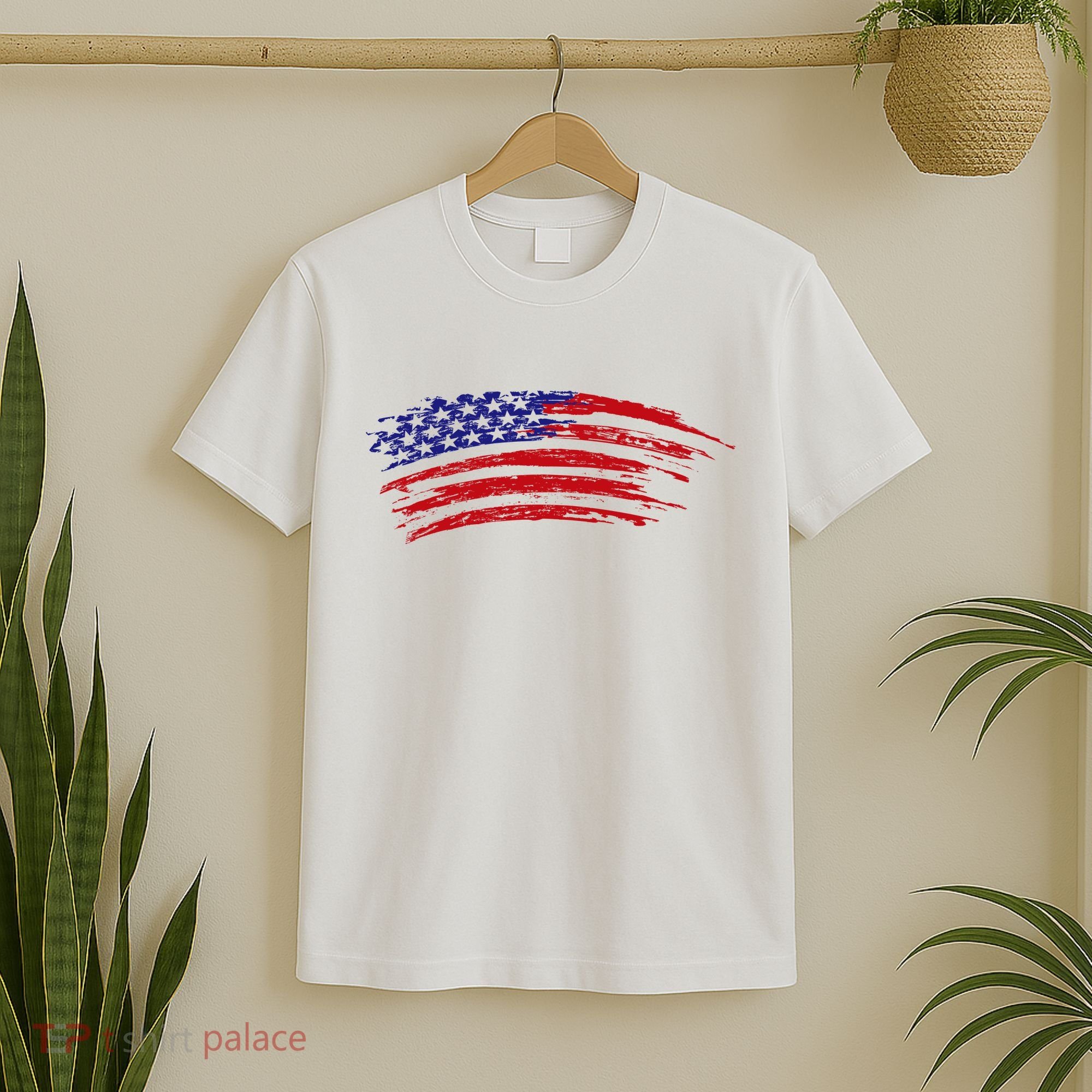 American Flag Vintage T-Shirt