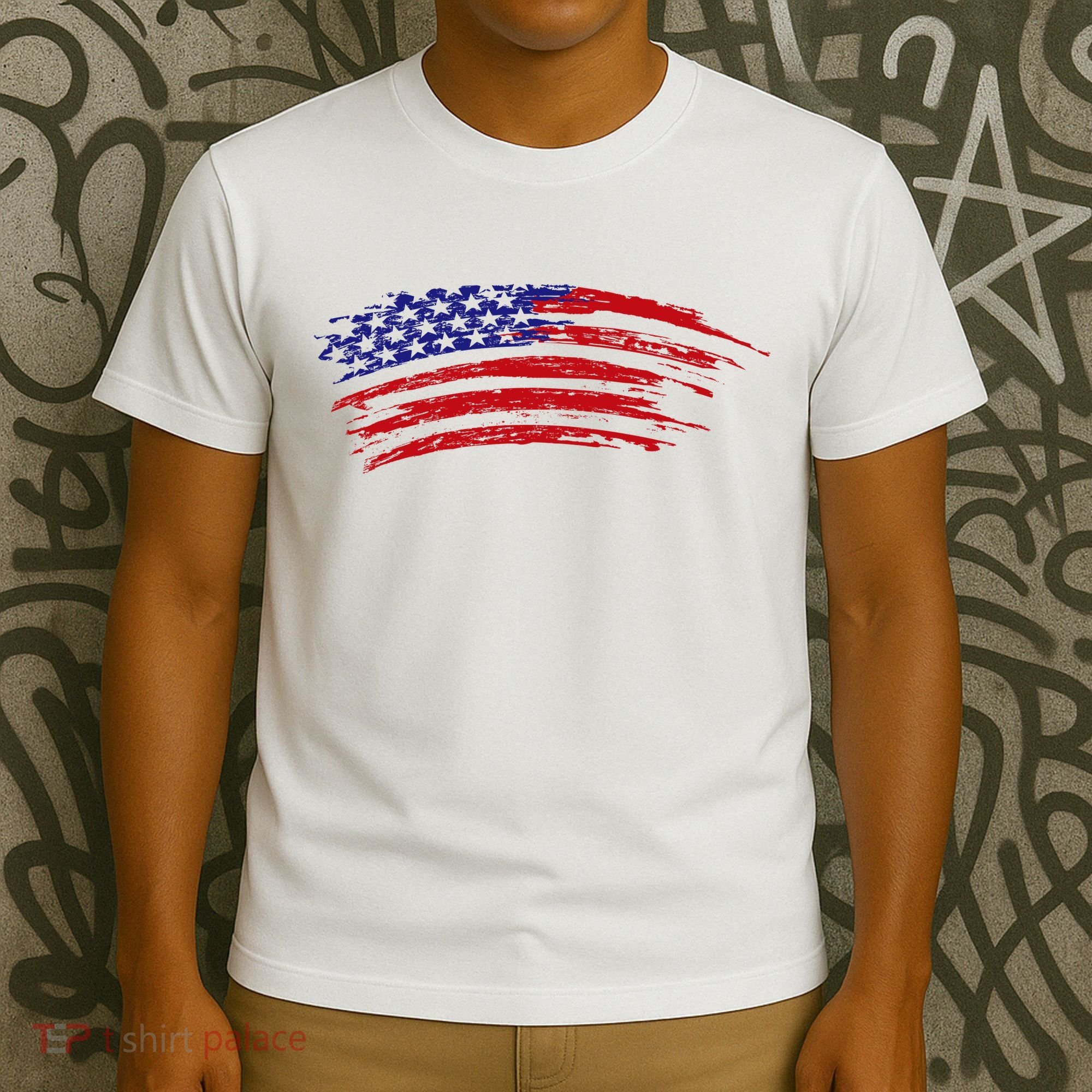 American Flag Vintage T-Shirt