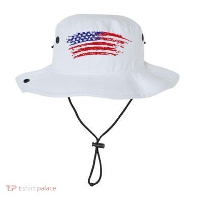 American Flag Vintage Bucket Hat
