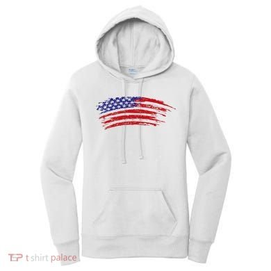 American Flag Vintage Women's Hoodie