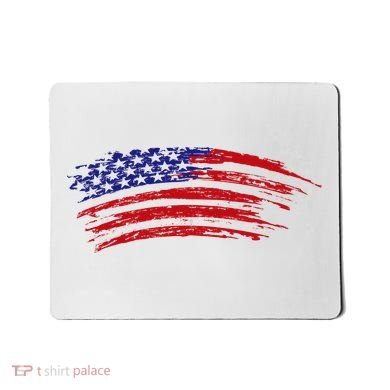 American Flag Vintage Mousepad