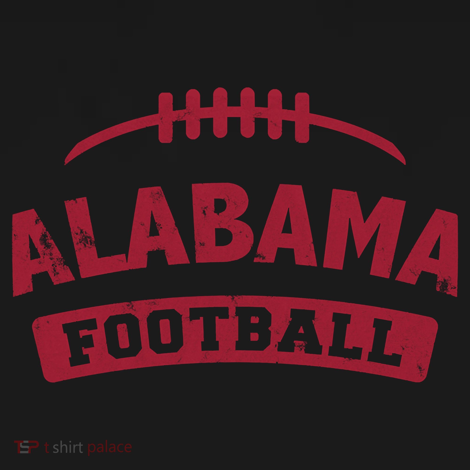 Alabama Football Vintage Distressed T-Shirt