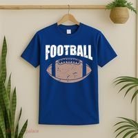 American Football Vintage Player Sports Cool Gift T-Shirt thumb 2