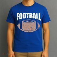 American Football Vintage Player Sports Cool Gift T-Shirt thumb 3