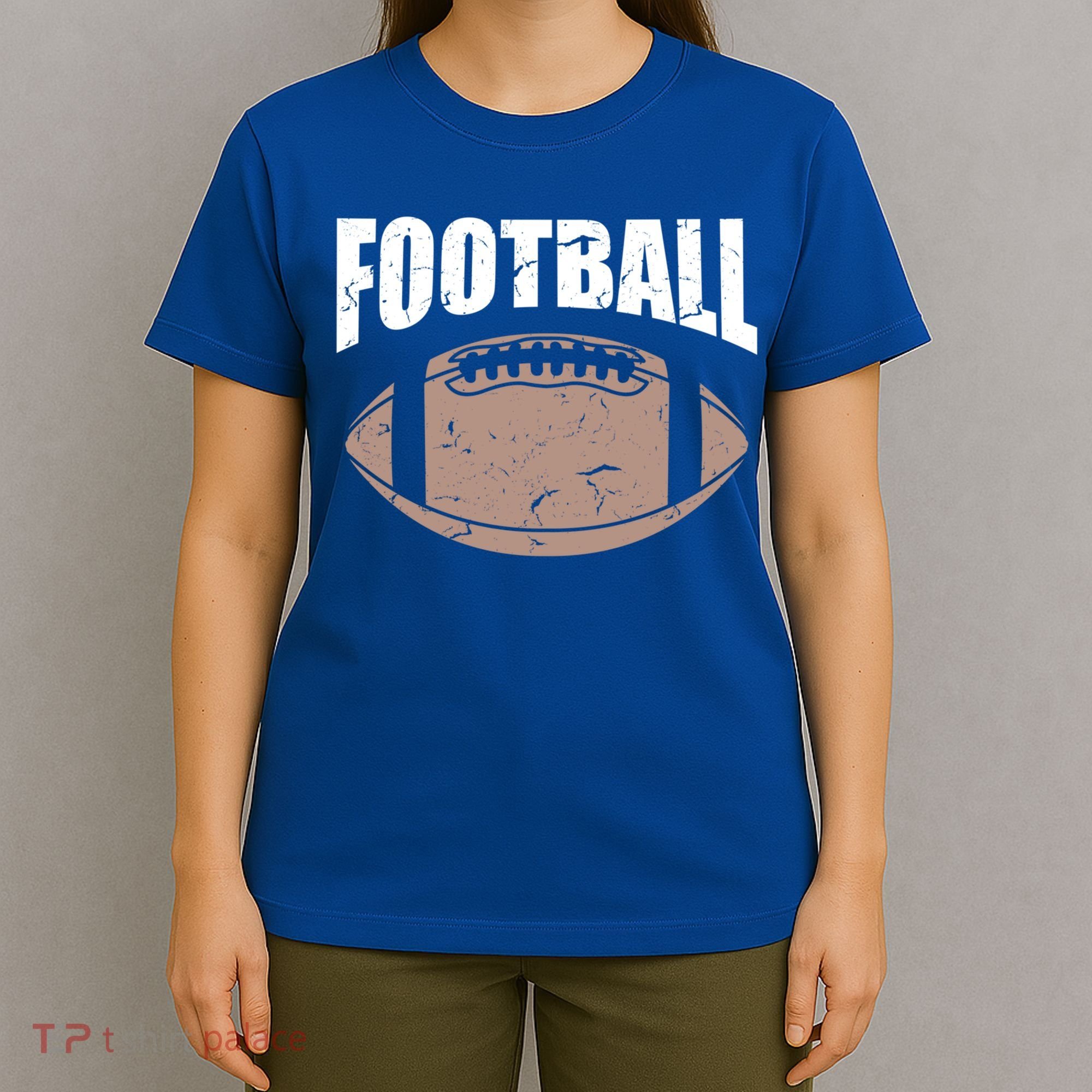 American Football Vintage Player Sports Cool Gift T-Shirt