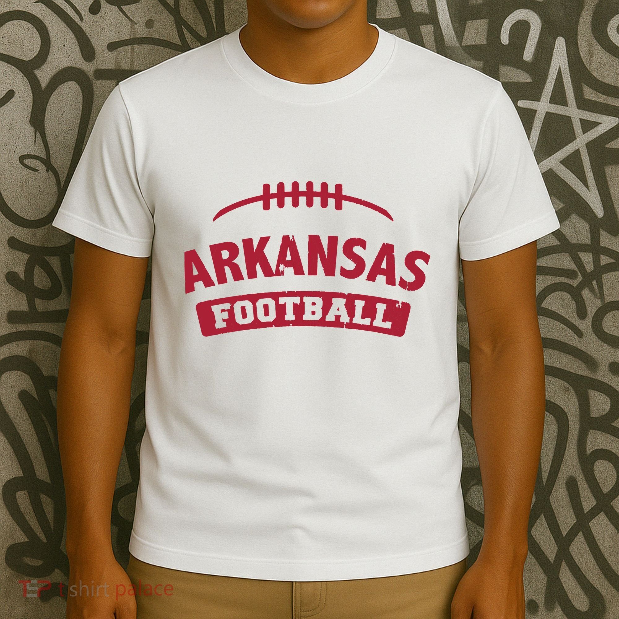 Arkansas Football Vintage Distressed T-Shirt