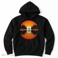 Archery Forest Woods Silhouette Bowman Bow Arrow Archer Hoodie thumb 0