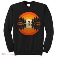 Archery Forest Woods Silhouette Bowman Bow Arrow Archer Sweatshirt thumb 0