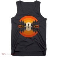 Archery Forest Woods Silhouette Bowman Bow Arrow Archer Tank Top thumb 0