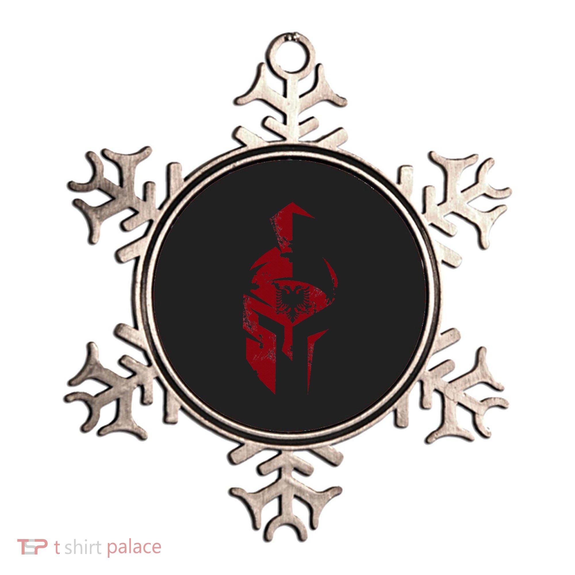 Albanian Flag Warrior Shqip Shqiponja Albanian Eagle Ornament