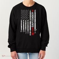 American Flag With Bartender Cool Gift For Women Men Father Women's Sweatshirt thumb 0